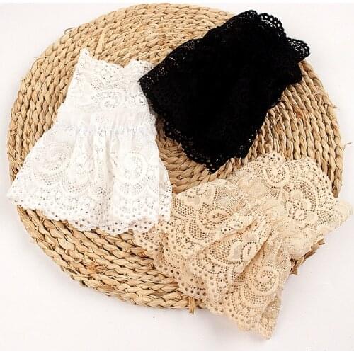 Detachable cuffs Lace Ruffles Elbow Sleeve Cuff Fake Sleeve Arm Cover Scar Cover Gloves Sun Protection Female Transparent cuffs