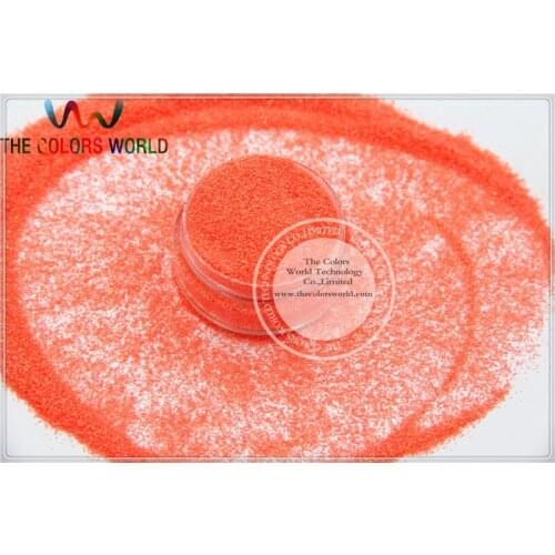TCI52 Pearlescent Iridescent Orange Red Colors 0.2MM Size 008 fine glitter dust for nail Art or other DIY decoration