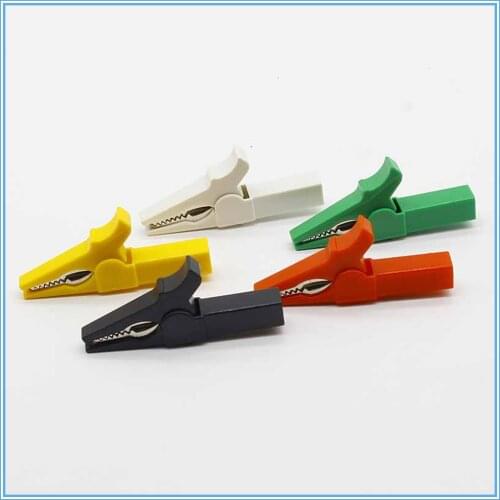 Battery Test Clip 55MM HV Alligator Clip For Banana Plug 4mm Multimeter Pen Cable Probes Crocodile Clip