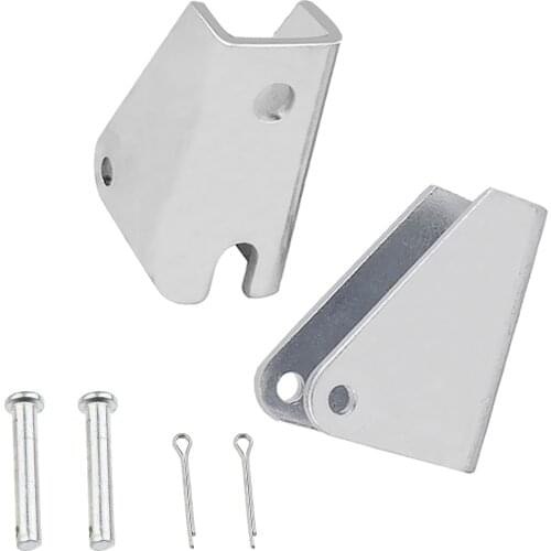 1 Pair Metal Chassis DC Motor Linear Actuator Mounting Fixed Bracket #1