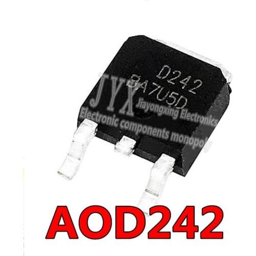 10PCS/LOT AOD242 54A 40V TO252 D242 New original spot hot sale