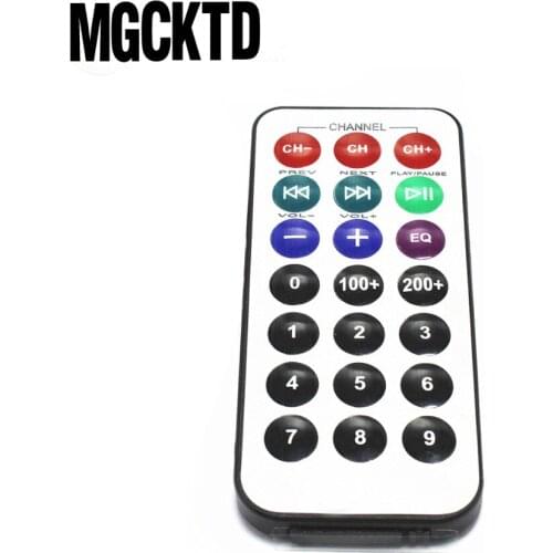 10Pcs/Lot Ultra-thin Infrared Remote Controller For Arduino Intelligent Car SCM Board Remote Control Integrated Circuits