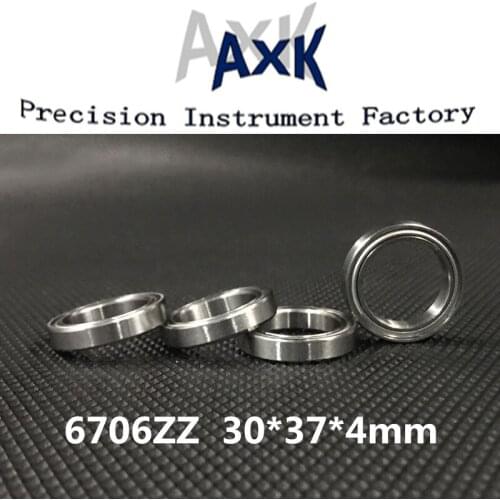 2021 Time-limited Top Fashion 6706 Zz Bearing (10pcs) 30x37x4mm Thin Section 6706zz Ball Bearings 61706