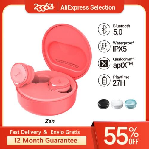 QCC5124 BT 5.0 Headphones, Active Noise Cancelling, 30 Hours of Playtime, CVC 8.0 and 6 Microphones Wireless Earphone