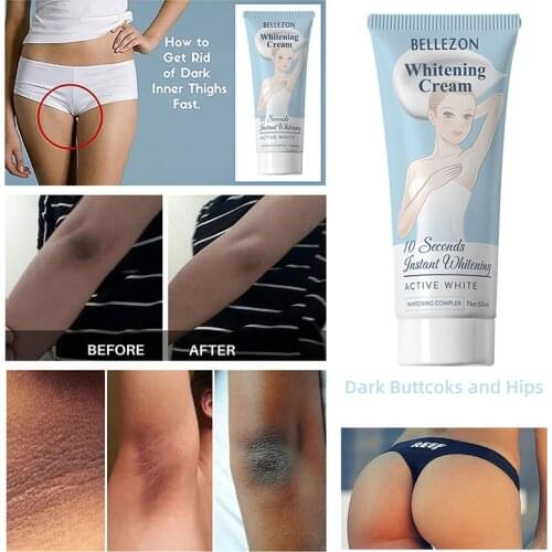 60ML Underarm Beauty Cream Brightens Skin Color Moisturizes Private Parts And Delicately Textures Concealer Whitening Cream