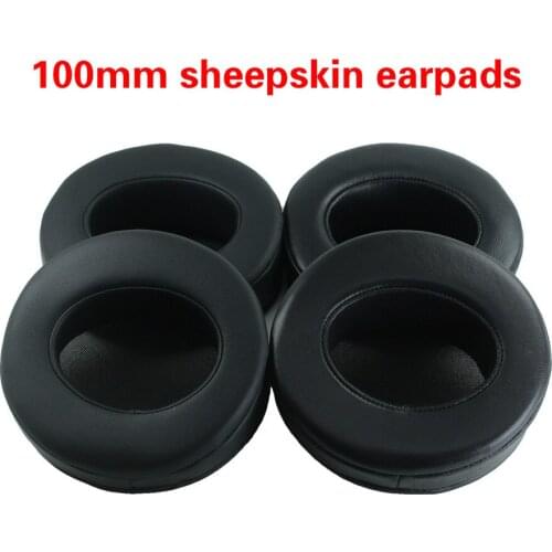 100mm General Sheepskin Ear Pads Replacement High Quality Soft Protein Ear Pads Cushion for Sony for Akg for ATH for Sennheiser