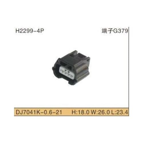 Free shipping 5/10/20/50/100 pcs 4pin female plug waterproof car wiring harness cable connector 7283-8853-30