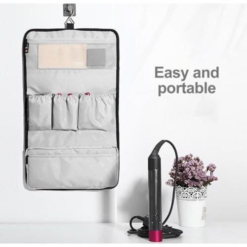 Travel Carry Cover Storage Bag Hard Pouch For Dyson Airwrap Complete Hair Curler Hair Dryer Curling Stick Handbag