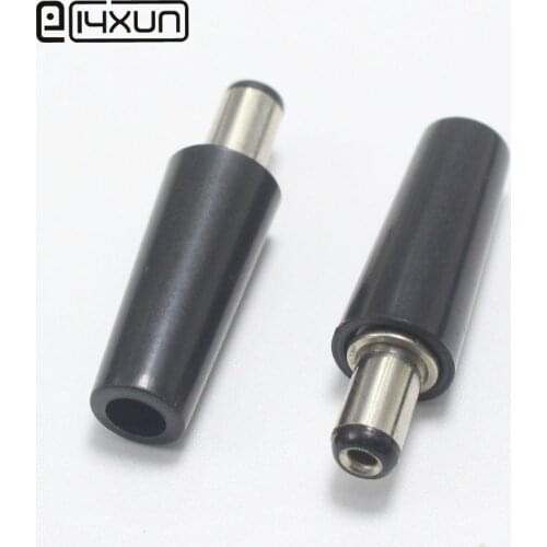 EClyxun 1-10Pcs DC Plug Male Electrical Socket Outlet DC-022 DC-005 DC-022B DC Outlet 5.5X2.5MM 5.5*2.5