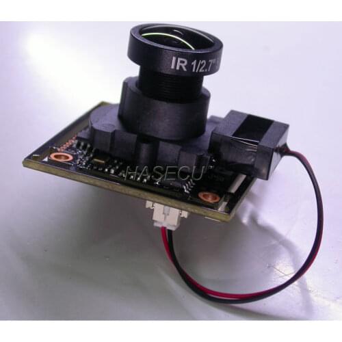 FPV 2.1mm LENs 1/3" Sony Exmor CMOS IMX323 + FH8536 CCTV camera module PCB board with OSD cable + 3.0MP LEN + IRC