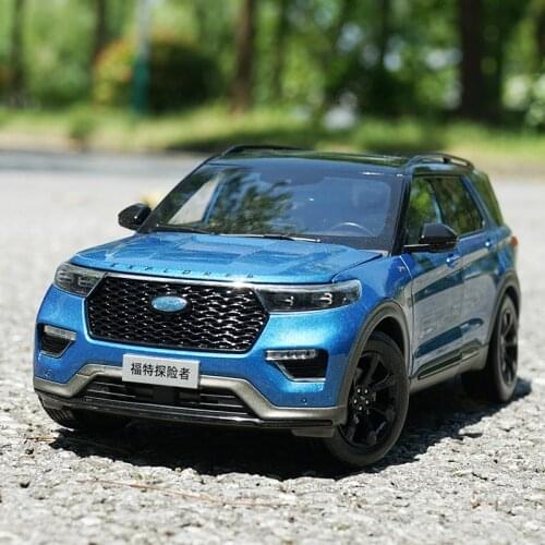 Diecast 1/18 Scale Alloy Model Cars 2020 Sixth Generation FORD EXPLORER Adult Collection Gift Boy Hot Toys Static Display