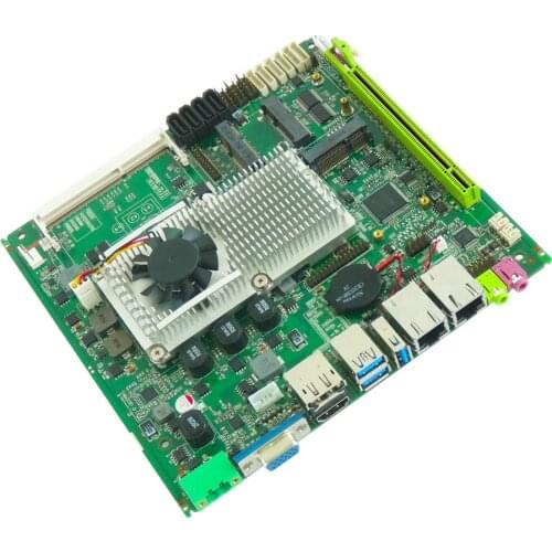 Mainboard option i3 i5 i7 CPU With SATA 3.0 24 bit LVDS Industrial Motherboard Support SIM 4G WIFI