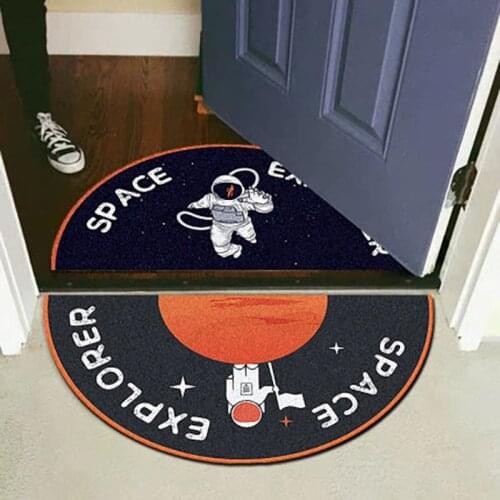 Cartoon Astronaut Doormat Carpet Vloerkleed Badmat Deurmat Kleed Schapenvacht Floor Mats Doormats Carpets dywan dla dzieci 2021