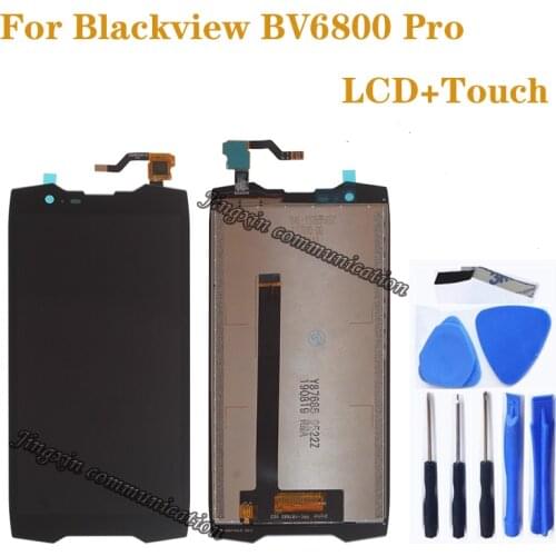 Original display For Blackview BV6800 PRO LCD + touch screen digitizer replacement for BV 6800 pro display repair parts