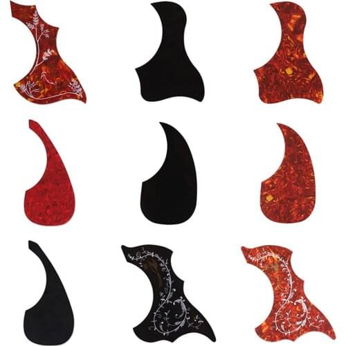 Professional Guitar Pickguard Folk Acoustic Self-adhesive Pick Guard Sticker for Acoustic Guitarra Accessories