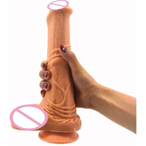 NNSX Realistic centaur phalluses Elongated silicone dildo 18+Adult sex toy Vaginal clitoris massager for women Waterproof