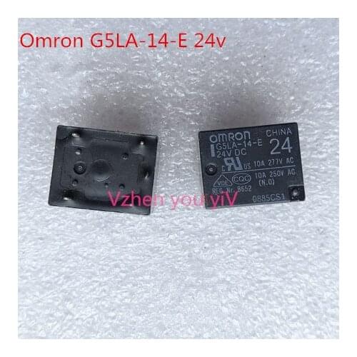 50pcs ORIGINAL FOR Omron relay G5LA-14-E 24VDC G5LA-14 5pin