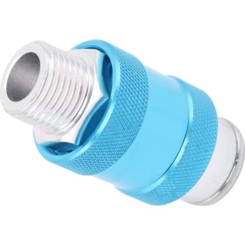 1/8" 1/4" 3/8" 1/2" BSP Female Male Aluminum Pneumatic Flow Control Manual Hand Slide Valve Hand Sliding Switch
