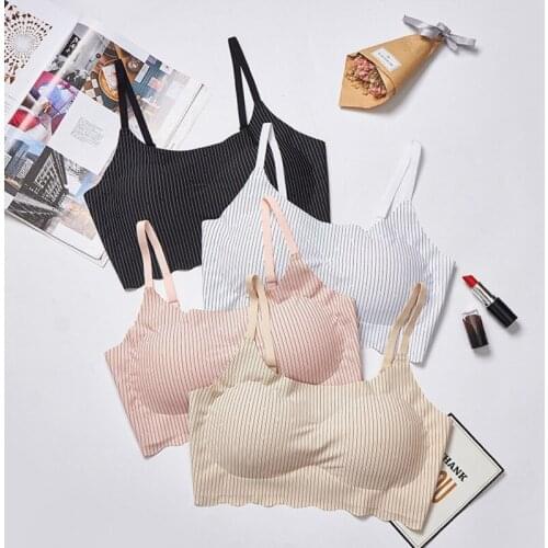Sexy Bras for Women Push Up Bra Wire free Lingerie Seamless Bralette Cotton Female Underwear