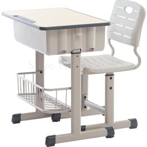 Primary school childrens study desk training remedial class school desk chair set writing desk home