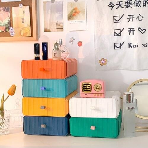 Household Makeup Desktop Storage Box Student Dormitory Sorting Drawer Tabletop Sundry Storage Container