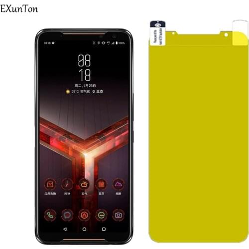 3D Soft Hydrogel Film For ASUS ROG Phone 3 2 ZS660KL TPU Screen Protector for ASUS Rog Phone2 ZS660KL Full Cover Protective Film