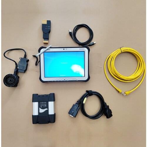 Newest V2020.11 For B MW ICOM A2 For B MW ICOM NEXT A2+B+C Diagnostic Tool Programming Tool with FZ-G1 Tablet SSD