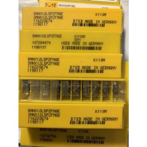 10PCS CARBIDE INSERT SNHX12L5PZFNGE K110M