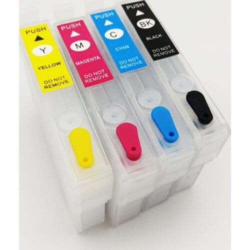 Einkshop 502XL T502XL Refillable Ink Cartridge no chip For Epson T502 Expression Home XP-5100 XP-5105 WF-2860DWF WF-2865D