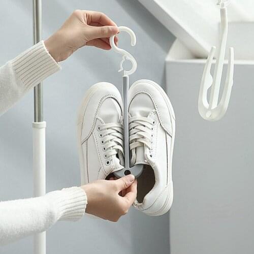 Creative Shoe Rack Children Kid Shoes Stand Hanging Shelf Drying Shoes Drying Rack Organizer Hanger Rack Save Space Organizer