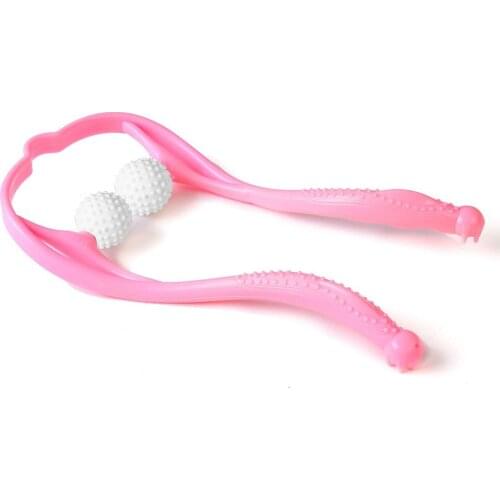 Multifunction Pressure Relief Hand Roller Massage Neck Shoulder Massager Essential for Neck Massage