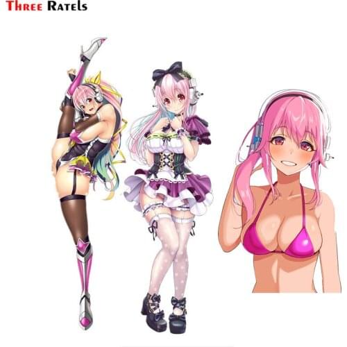 Three Ratels F603 Super Sonico Car Body Sticker Notebook Decal