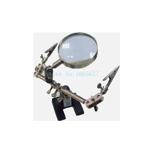 Desktop Magnifier / Welding fixture,Jewelry engraving tools,repair magnifying glass table,Clip Stand clamp tool