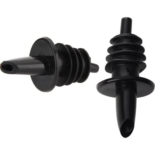 Plastic Free Flow Liquor Spirit Bottle Pourer Bar Wine Cocktail Drinks