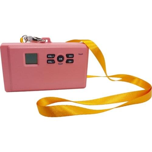 Abbree Super Mini Walkie Talkie with a Card Slot 3W UHF 400-470MHz Two Way Radio Ham Portable Radio (Three Colors for Choose)