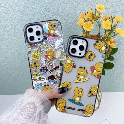 INS Cute 3D Cartoon Bear Pattern Silicone Soft Case For iphone 11 12 Pro Max SE 2020 7 8 Plus 12Mini 11Pro XS Max X XR TPU Cover