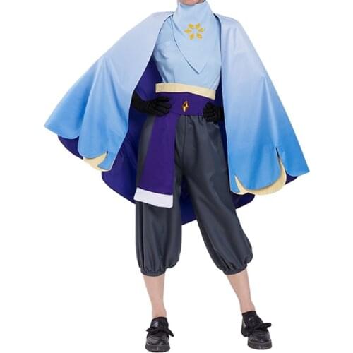 Sky:Children of Light anime man woman cosplay High-quality jk college uniform costume set Shirt + skirt + bow tie + gloves