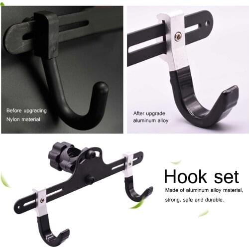 Bicycle Bike Wall Mount Horizontal MTB Road Bicycle Rack Wall Hanger Hooks Holder For Garage Indoor Bike Storage Repair Stand