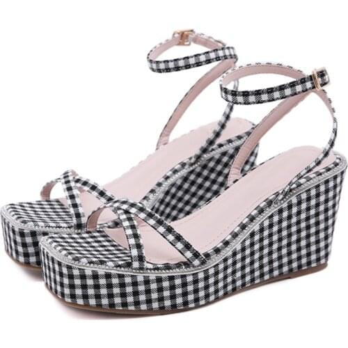 Women Sandals 2021 Summer Shoes Woman Platform Sandals Wedges Shoes For Women Wedge Heels Sandalias Casual Sandals women