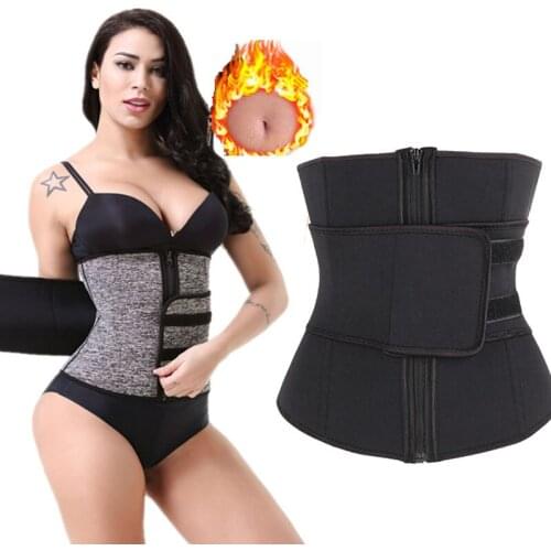 Women Waist Trainer Body Shaper Neoprene slimming underwear Tummy Control Slimming sheath Sweat Fat Burning Girdle