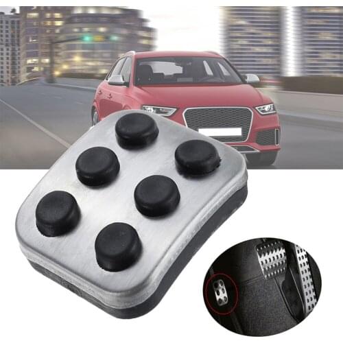 1PCS Car Style Fuel Emergency Brake Pedal Pad Stainless Steel For Chrysler 300 For Dodge Challenger Auto Professional Accessorie