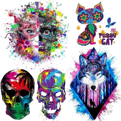 1PC Patches For Clothing Colorful Patch T-shirt Dresses Sweater DIY Accessory Decoration A-level Washable Appliqued