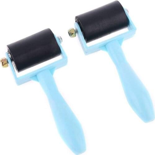 2 Pcs Rubber Glue Roller for Anti Skid Tape Construction Tools, Printmaking 37MD