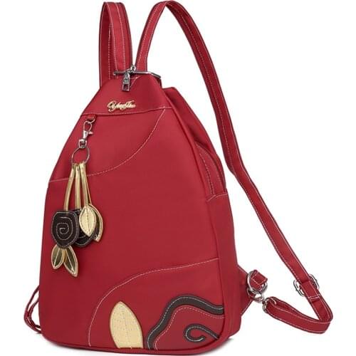 2021 Leaf Shoulder Bag Bagpack Backpack Back Pack Multifunction Chest Bag Women Canvas Backpacks Designers Mochila Sac A Dos