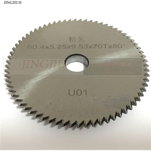 Milling Cutter U01(D716549ZB) for SILCA UNOCODE 299/UNOCODE 399 /KABA ILCO EZ CODE Key Cutting Machine(60.4mmx5.25mmx9.53mm)