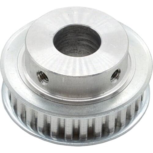 2Pcs 25 Teeth Alumium Timing Pulley 25T XL25, Bore 6-16mm, For XL Belt Width 11mm, Synchronizing Wheel