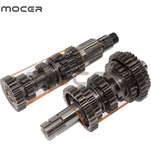 CB250 Main Counter Shaft 4 Front+1 Reverse Gear Transmission Box For Jinling EGL Loncin 250CC Water Cooled Engine ATV QUAD