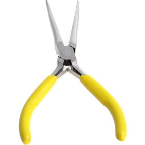 DIY Mini Needle Nose Jewelry Pliers Practical Jewelry Handmade Carbon Steel Tool