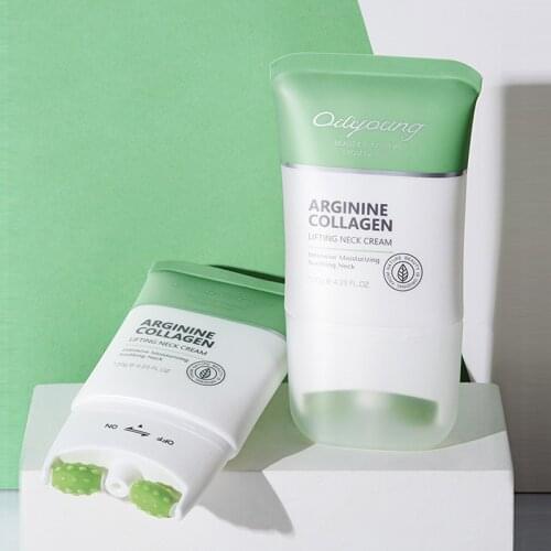 Double Roller Neck Firming Cream Tightening Cream Anti Aging Wrinkle Neck Cream Massage Repair Cream WH998