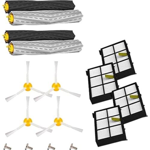 HEPA Filters & Brushes Kit for IRobot Roomba 800 900 Series 860 870 880 890 960 980 990 Robot Vacuum Cleaner Accessories
